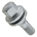 Radschraube M12x1,25 Schwarz 18mm Peugeot Citroen